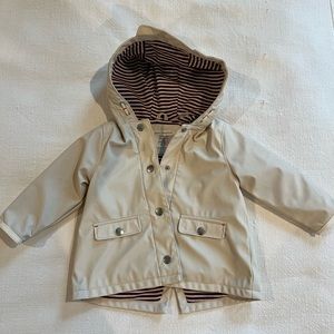 Zara Baby Girl Raincoat 9-12 months